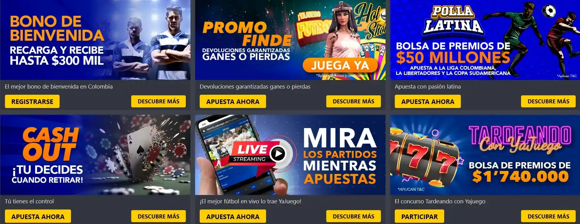 colombia mejores casinos yajuego